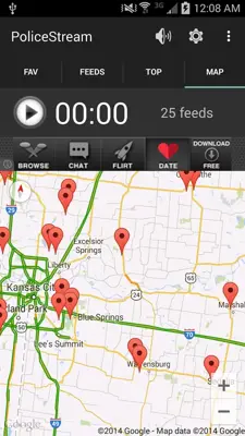 PoliceStreamFree android App screenshot 0