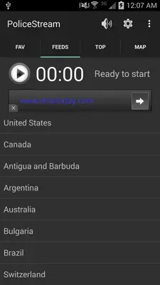 PoliceStreamFree android App screenshot 1