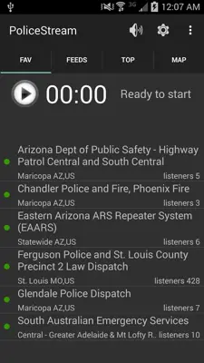 PoliceStreamFree android App screenshot 2