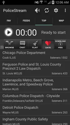 PoliceStreamFree android App screenshot 3